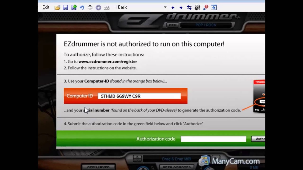 Ezdrummer 2 authorization code generator pc